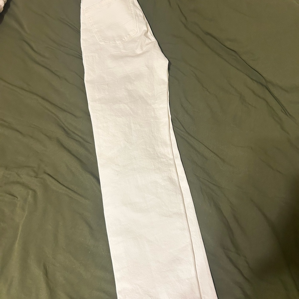 American eagle White Straight Leg Pants